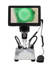 Digital microscope with 7-inch LCD display